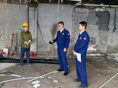 枝江消防开展人员密集场所动火作业和建筑保温材料安全隐患专项整治