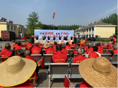 刘巷社区：情暖福利院，关爱夕阳红