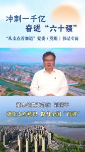 牢记嘱托 建成支点︱董市镇：强化支点意识 跻身全国“百强”