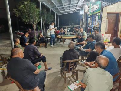 仙女镇：湾子会上话禁毒 筑牢乡土防毒防线