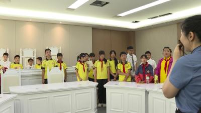 枝江市人民法院开展 “一堂法治课” 法治宣传日活动