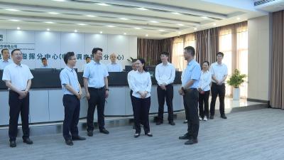 市政协主席会议成员视察全市电力保障能力建设情况
