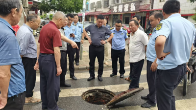 安福寺社区：清淤疏堵保畅通 联动共治护民生 
