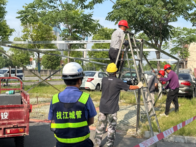枝江城管：依法拆除私搭乱建 全力守护公共资源