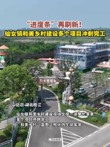 ​“进度条”再刷新！枝江仙女镇和美乡村建设多个项目冲刺完工！