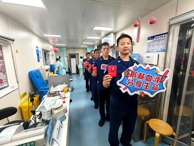 枝江消防组织开展无偿献血活动 