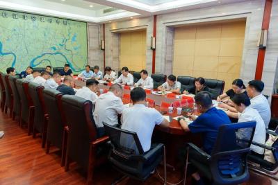 枝江市召开入梅第一次强降雨天气会商研判会 