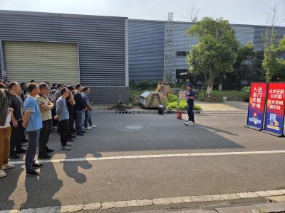 枝江：130余名企业员工解锁防火新技能