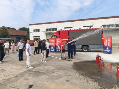 消防演练进行时 共筑供销安全线