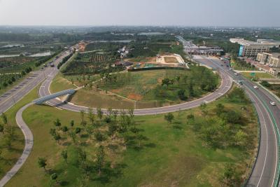 沪渝高速道口项目建设提速！解锁绿色枝江新图景