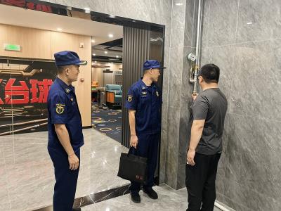 枝江消防开展公共聚集场所营业前消防安全检查