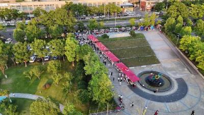 枝江 “招聘夜市”为高校毕业生铺就青春赛道