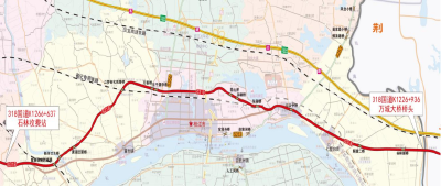 关于G318国道枝江段功能性改造工程(安全保障能力提升)的施工公告