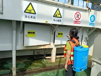 枝江城管：全力开展防蚊灭蚊消杀 筑牢健康防线