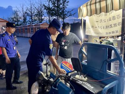 枝江：消防宣传进夜市  守护城市烟火气