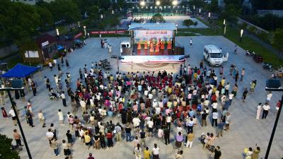送戏下乡入社区，文明新风润民心