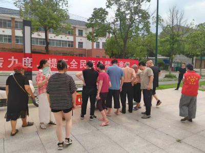 七星台镇：移风易俗我先行 禁毒宣传在行动