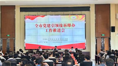 枝江市召开党建引领接诉即办工作推进会 