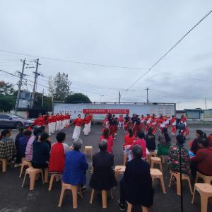 杨林湖村开展“喜迎国庆欢度中秋”文艺汇演