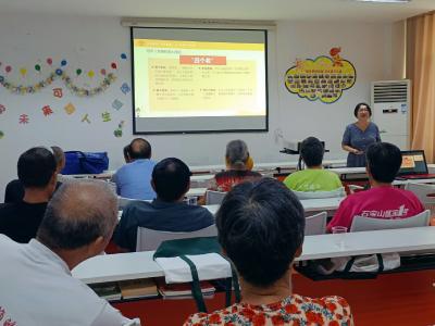 枝江市“心安宜昌·居宜娘家‘心’行动”老年心理健康专场走进高峡新村社区