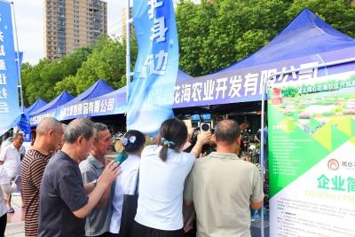 同心花海亮相2025年枝江市全国科普月启动仪式暨科普主场活动