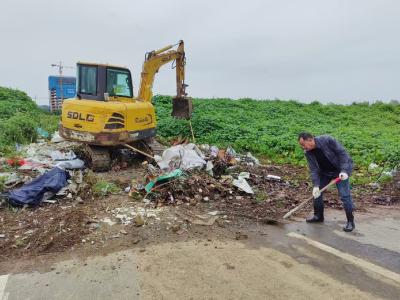 建筑垃圾岂能“一倒了之”！ 城管属地联动，立行立改见实效