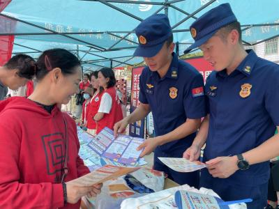 枝江：消防宣传融入文明实践 双节氛围里添“安全温度”