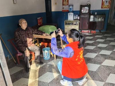 顾家店社区：情系退役军人 暖心服务送上门