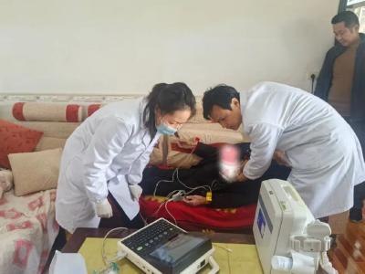 顾家店镇卫生院：上门义诊送健康 真情服务暖兵心