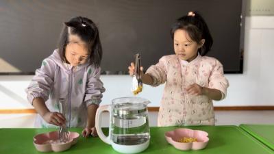 马家店中心幼儿园开展重阳节主题活动