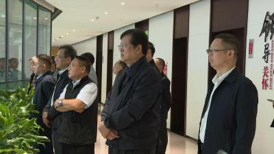 湖南省政协经济科技委员会副主任张志军一行来枝调研