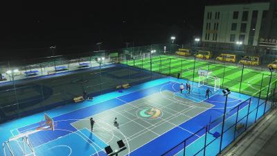 安福寺镇球类运动中心建成开放 玛瑙河畔添健身打卡新地标