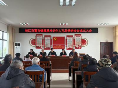 福星村老年人互助养老协会正式成立 共筑养老幸福圈