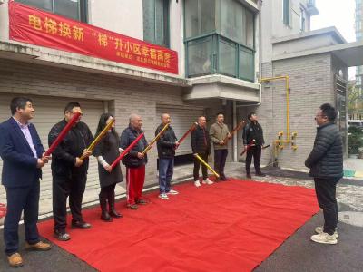 告别“上下”为难，居民“组队”换新梯