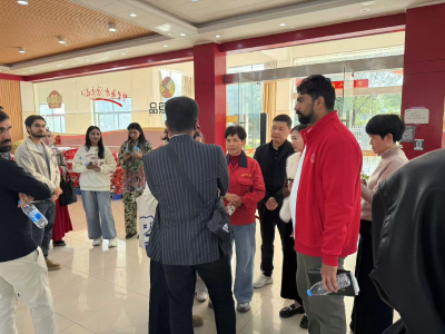 巴基斯坦农业“千人计划”来华培训项目 “水产养殖”班来枝调研