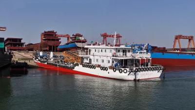 “中国应急九江02”甲板驳船在枝吉水