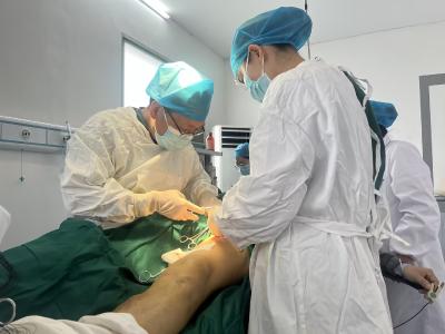 董市镇卫生院外科成功实施大隐静脉手术，守护患者健康