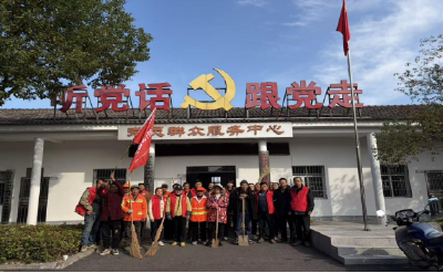 刘家冲村：党群联动齐动手 洁净家园促振兴