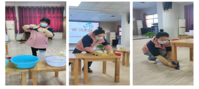 以枝江市幼儿园保育老师卫生消毒技能比赛  