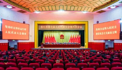 枝江市第七届人民代表大会第六次会议闭幕