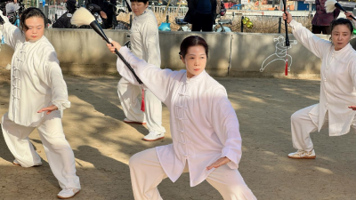 太极传情聚滨江 非遗薪火映长江