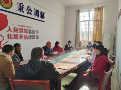 七星台镇王家店村开展安全生产宣讲 筑牢乡村安全防线