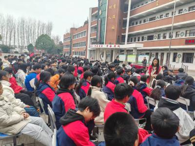 七星台镇：宪法日普法进校园 禁毒法治护成长