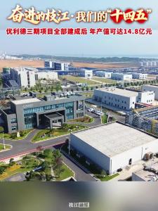 我们的“十四五”丨枝江优利德三期项目全部建成后，年产值可达14.8亿元！