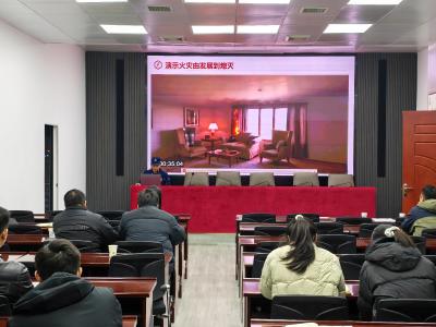枝江市消防救援大队“理论 + 实操”授课 为市水利和湖泊局筑牢冬季消防防线