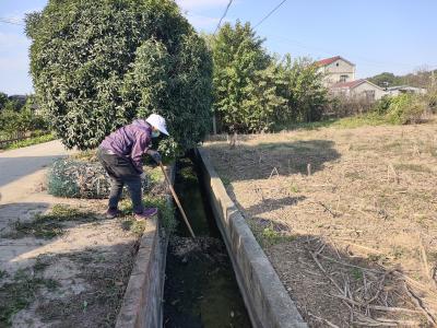 顾家店镇石半坡积极开展湾落整治行动