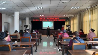 科普沙龙活动走进清滩堰社区