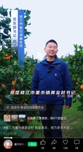 董市镇：短视频 “牵线”  多名村干部“云端招商”助力脐橙销售