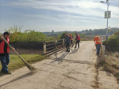 全域整治焕新貌 安福寺镇刘家冲村洁净迎新年