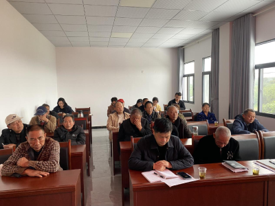 蔡家溪村开展学习贯彻党的二十届四中全会精神宣讲